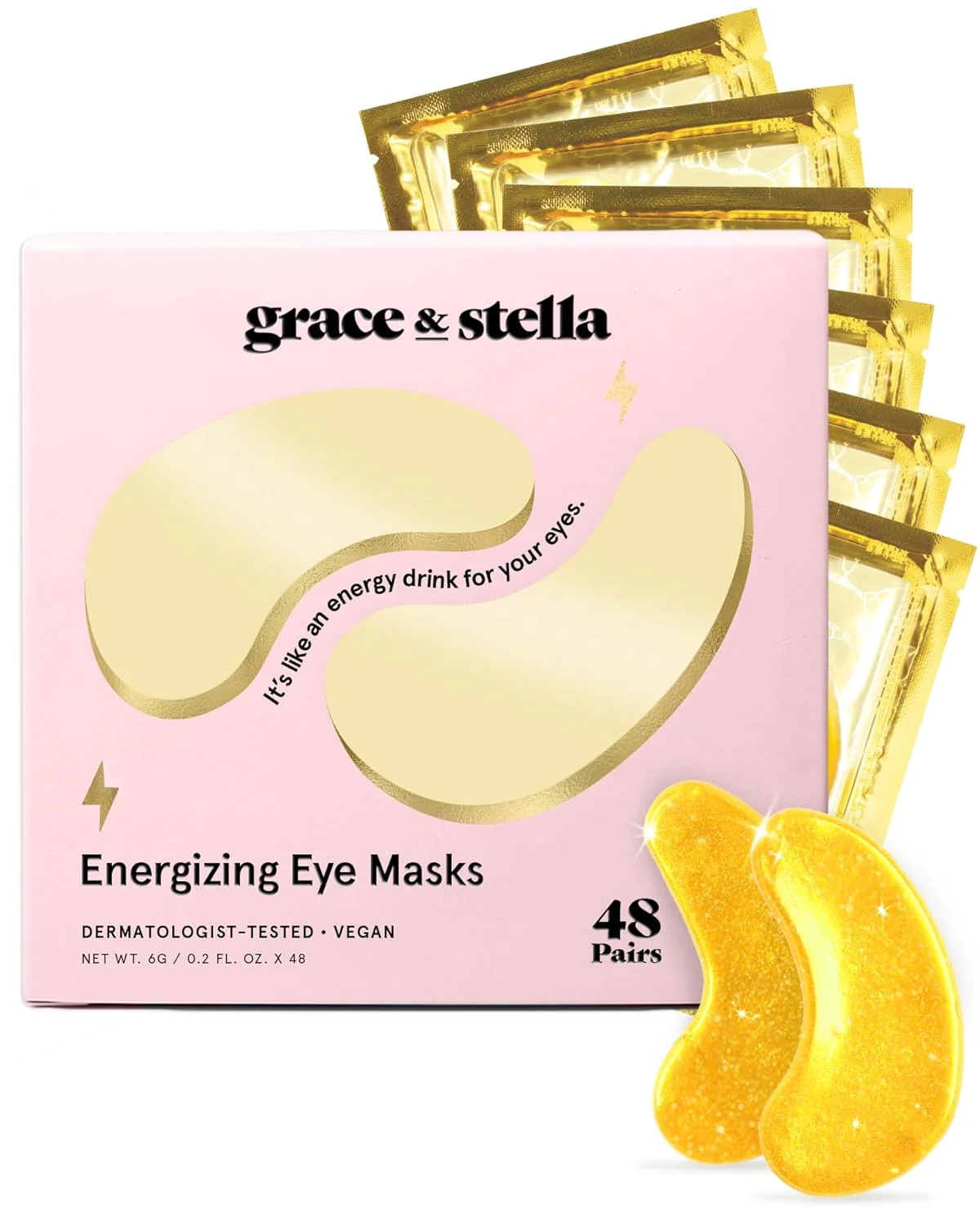 Energizing eye masks - Gold 48 Pairs