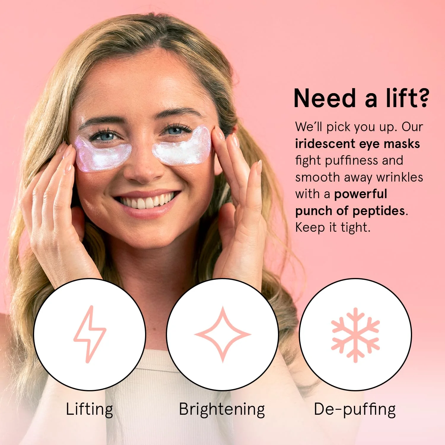 Firming white eye masks - 24 Pairs - Image 4