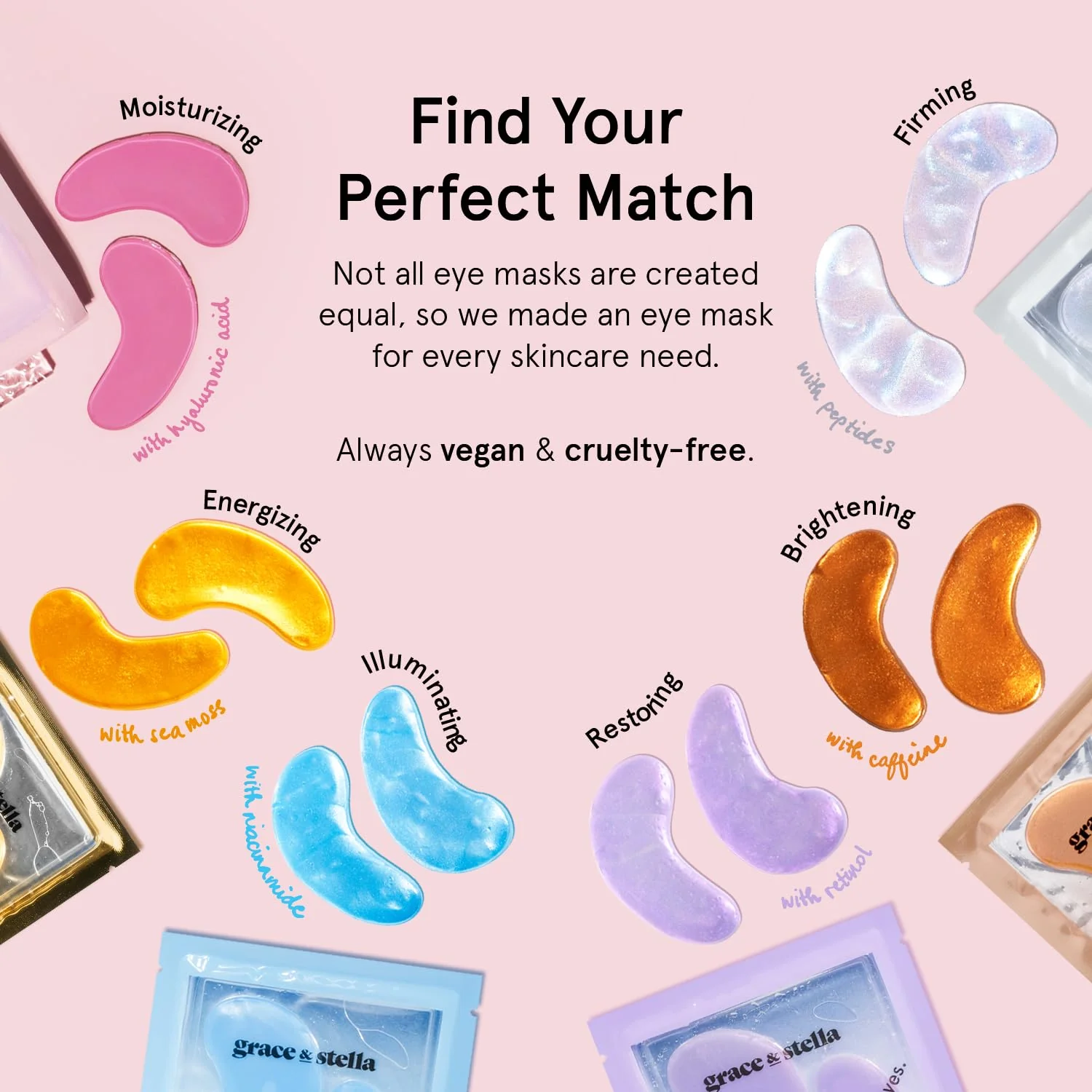 Firming white eye masks - 24 Pairs - Image 6