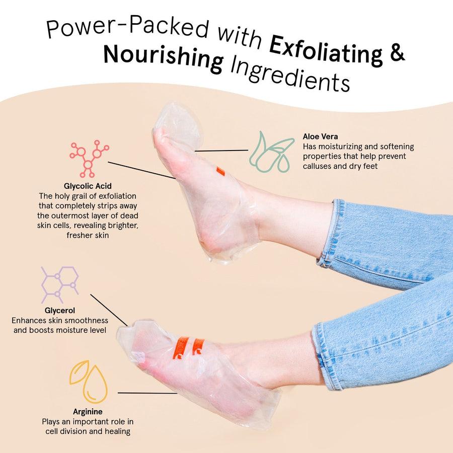exfoliating foot peel mask - Image 3