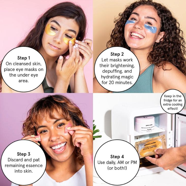 moisturizing pink eye masks - Image 8