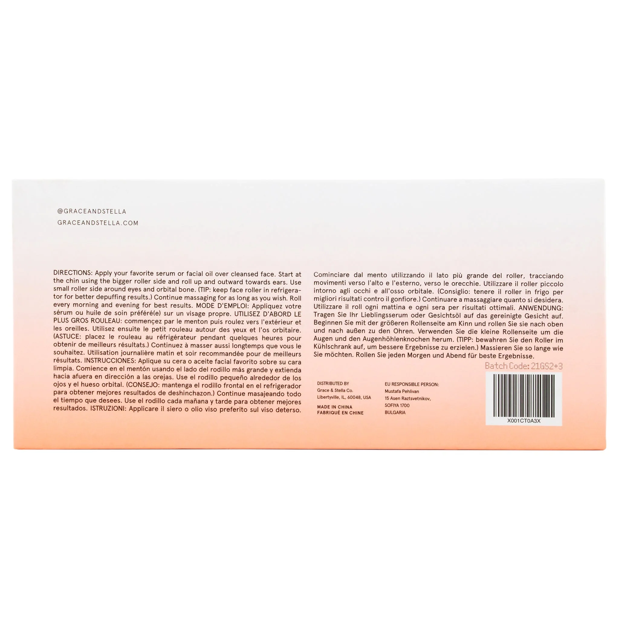rose quartz roller - Image 8