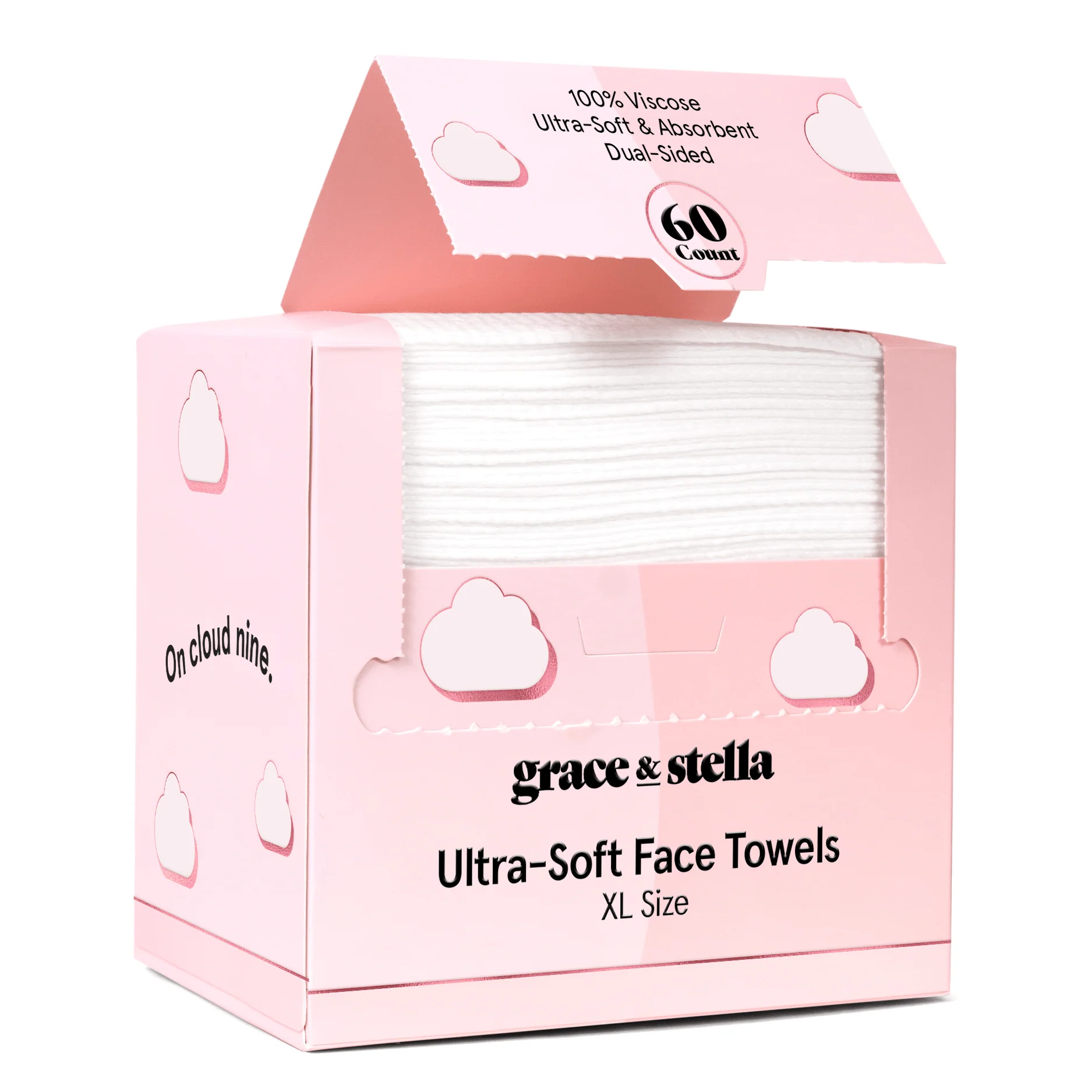 ultra-soft disposable face towels