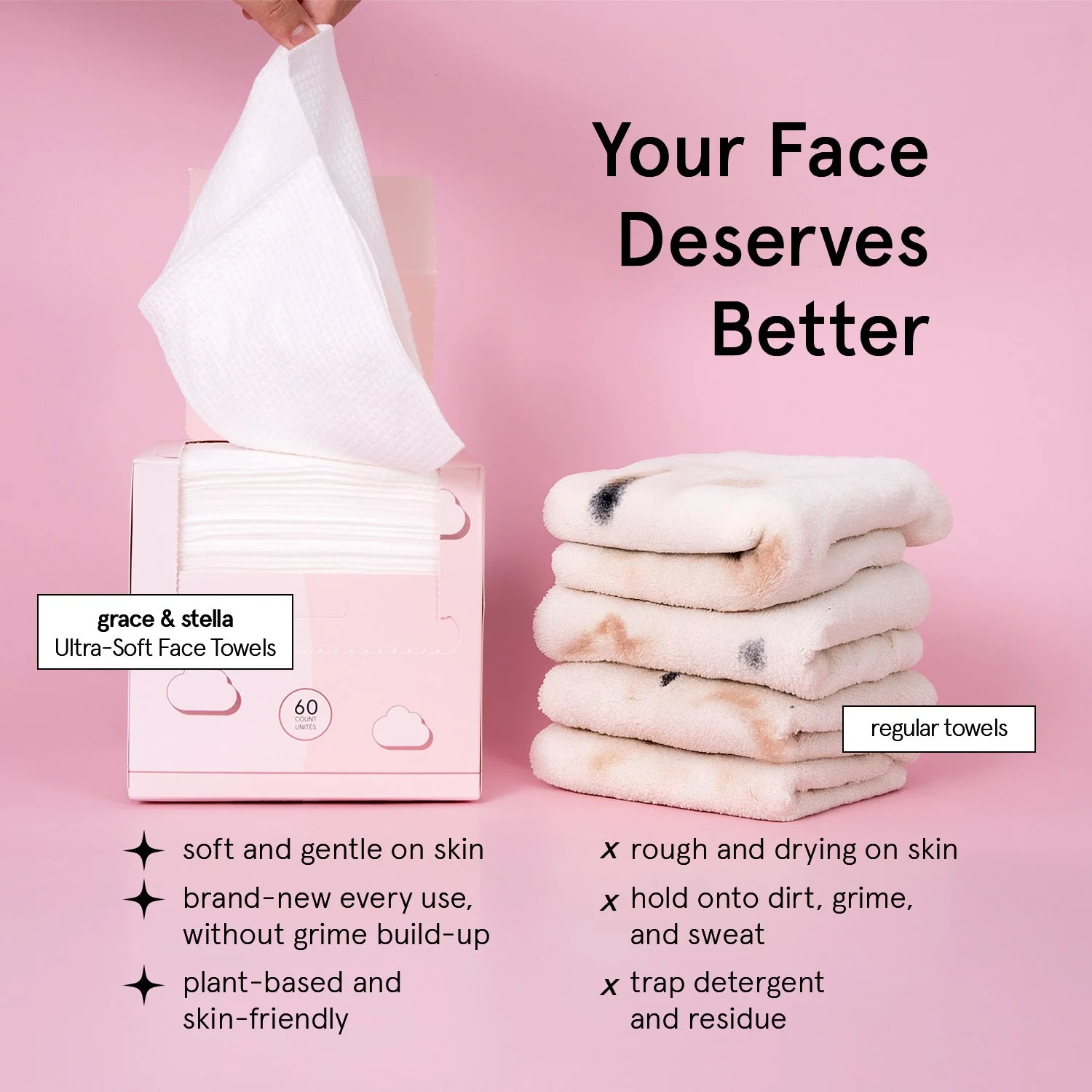 ultra-soft disposable face towels - Image 3